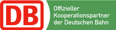Offizieller Kooperationspartner der Deutschen Bahn