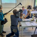 Angehende Lokführer berichten im NDR über die Ausbildung bei der Norddeutschen Eisenbahnfachschule